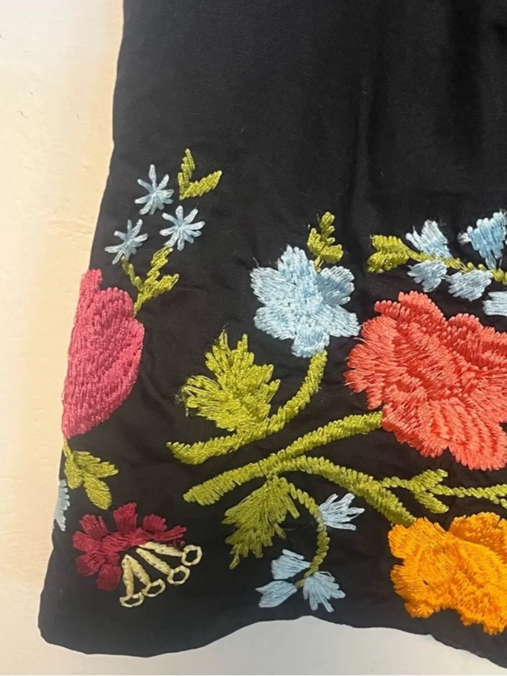 PERSAMAN New York Embroidery Skirt